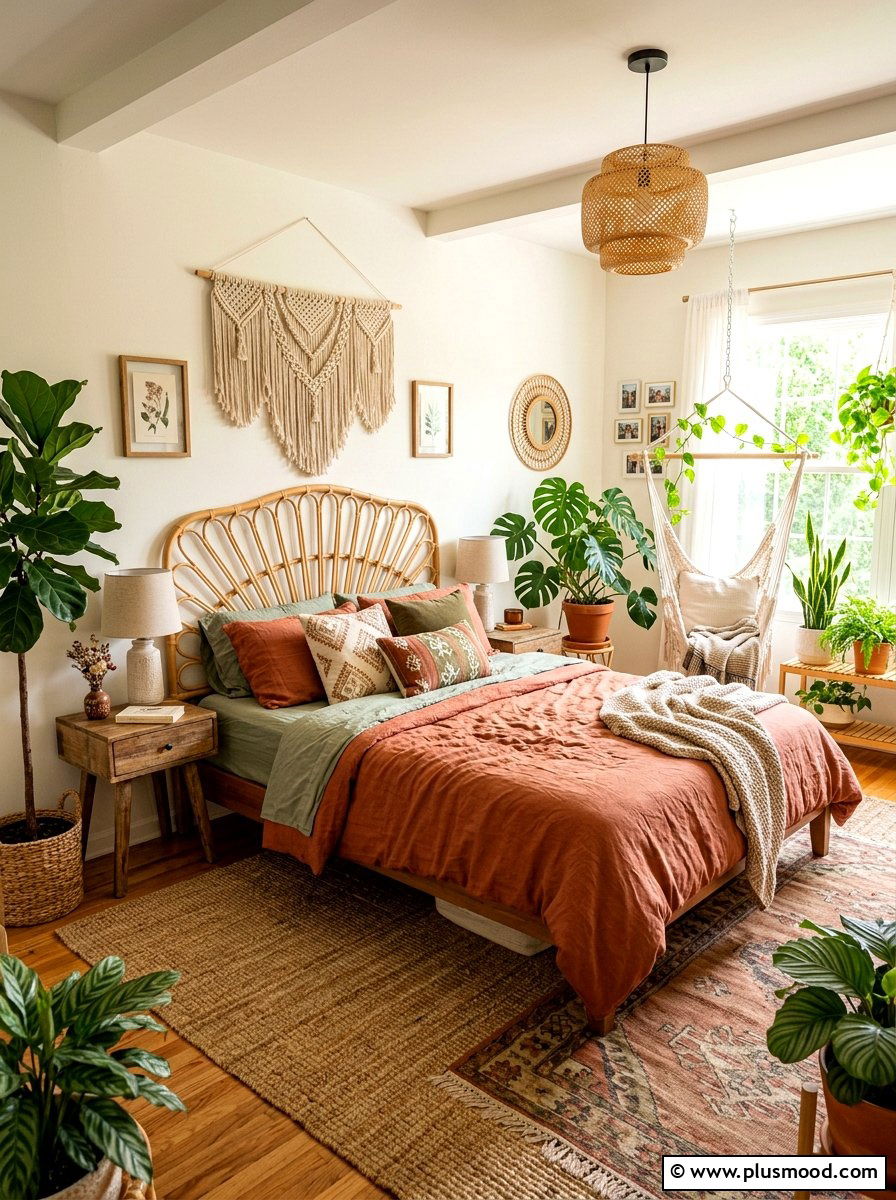 Boho summer bedroom - 25 summer teen bedroom ideas