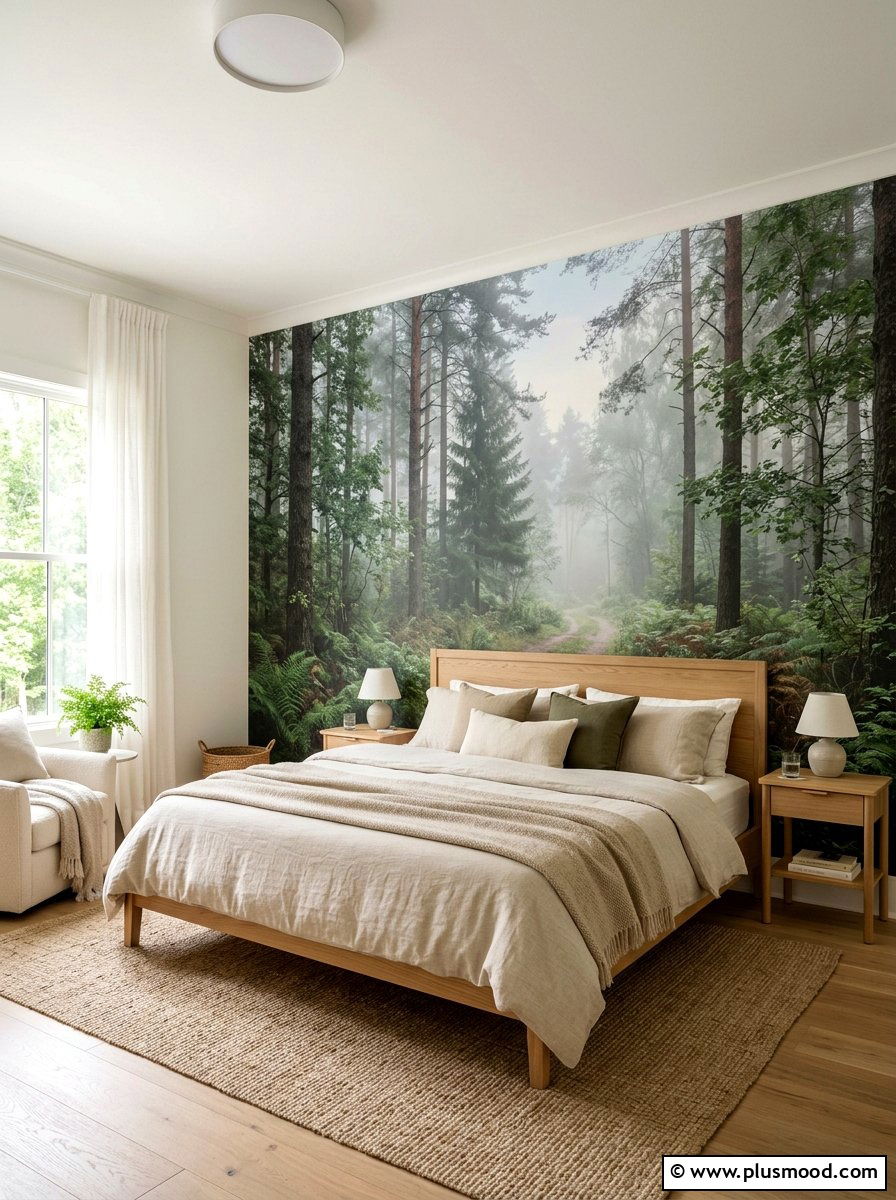 Botanical Peel And Stick Mural - 25 summer botanical decor ideas