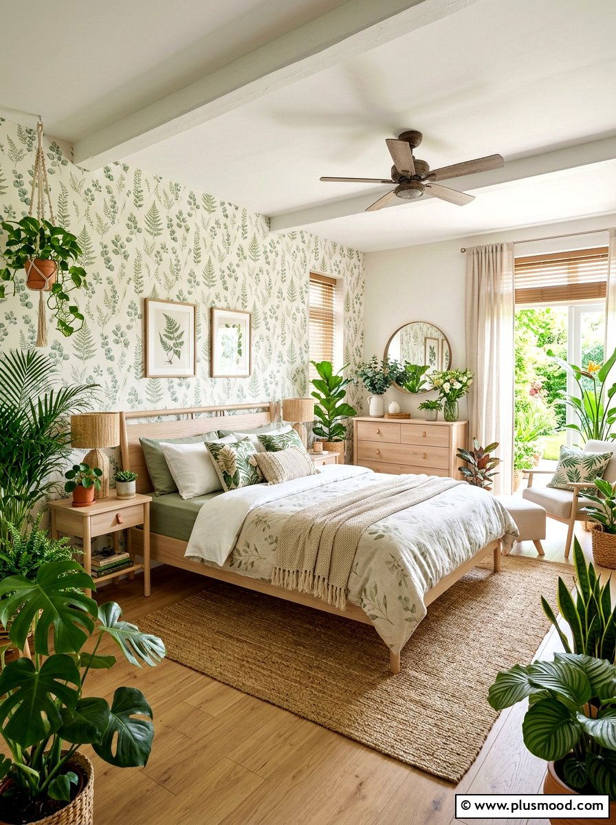 Botanical Summer Master Bedroom - 25 summer master bedroom ideas