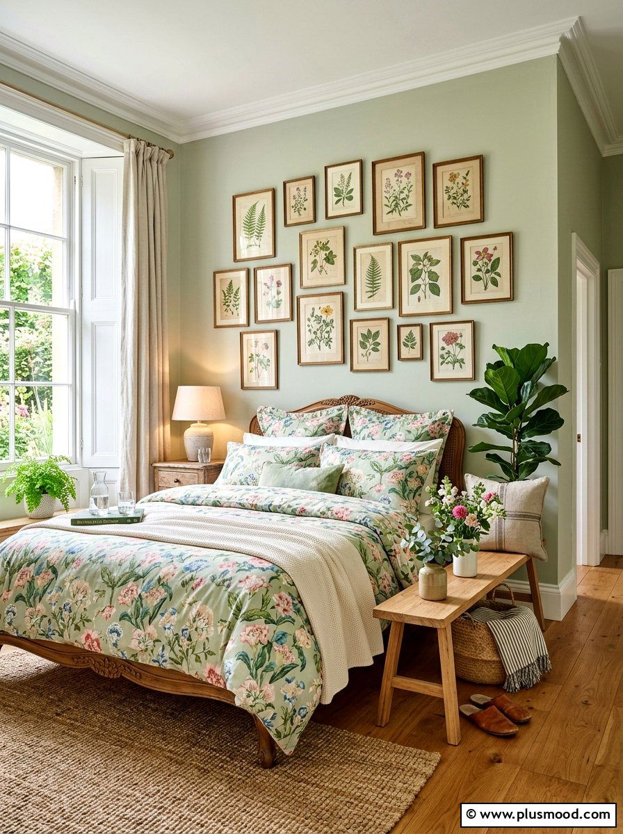Botanical guest bedroom - 25 summer guest bedroom ideas