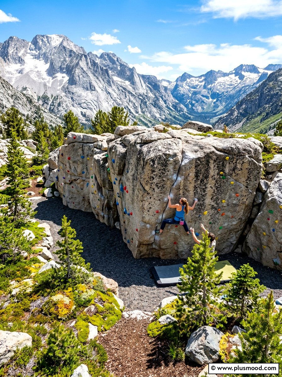Bouldering Rock Wall Landscape - 25 summer retaining wall landscaping ideas