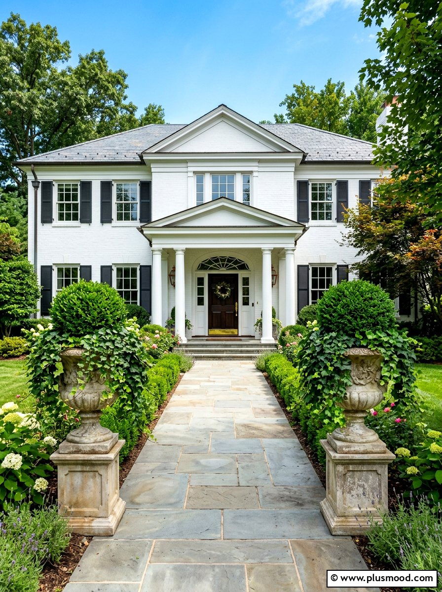Boxwood And Ivy Pot - 25 summer planter ideas for part shade