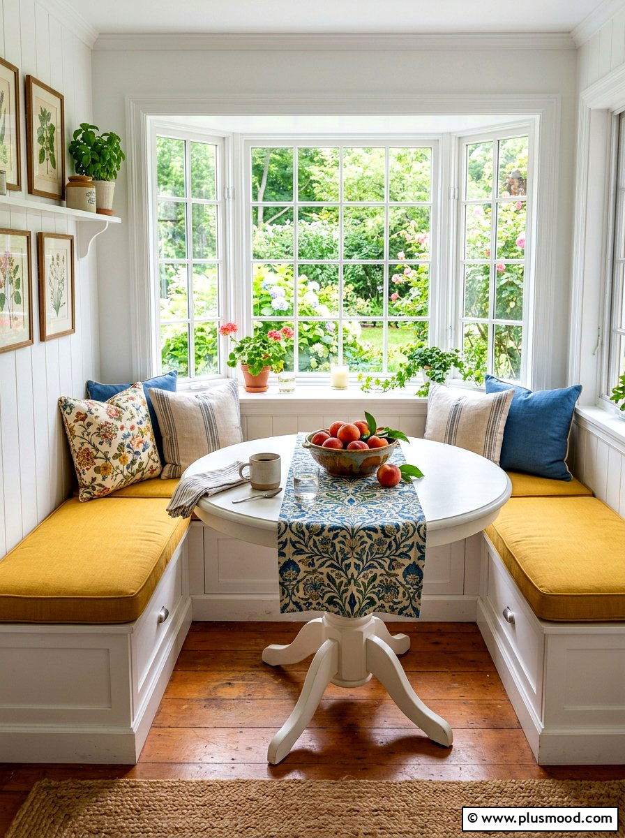 Breakfast Nook Accents - 25 summer transition decor ideas