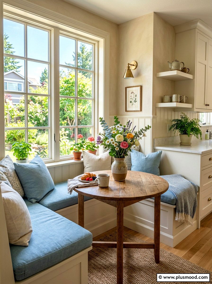 Breakfast Nook Styling - 25 best summer kitchen decor ideas