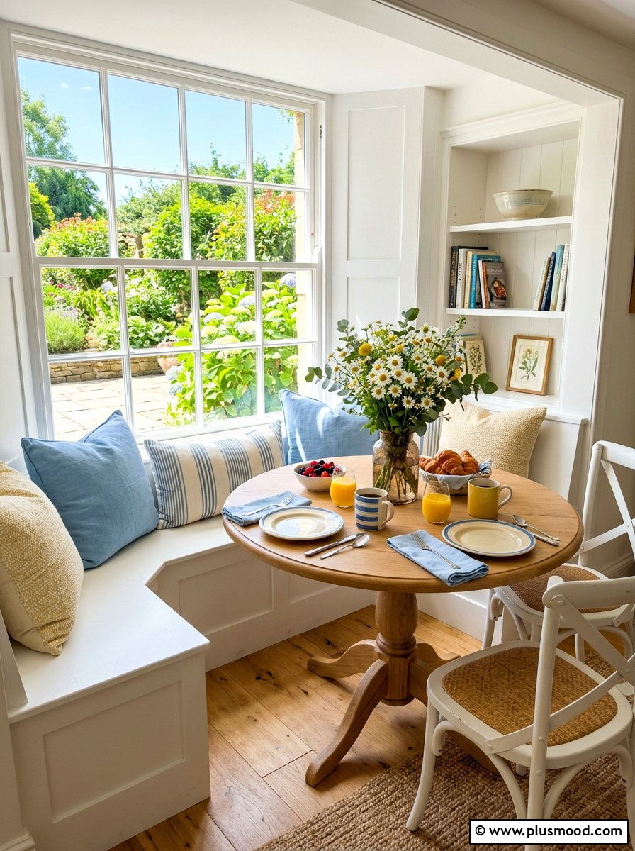 Breakfast nook summer update - 25 summer kitchen decor ideas