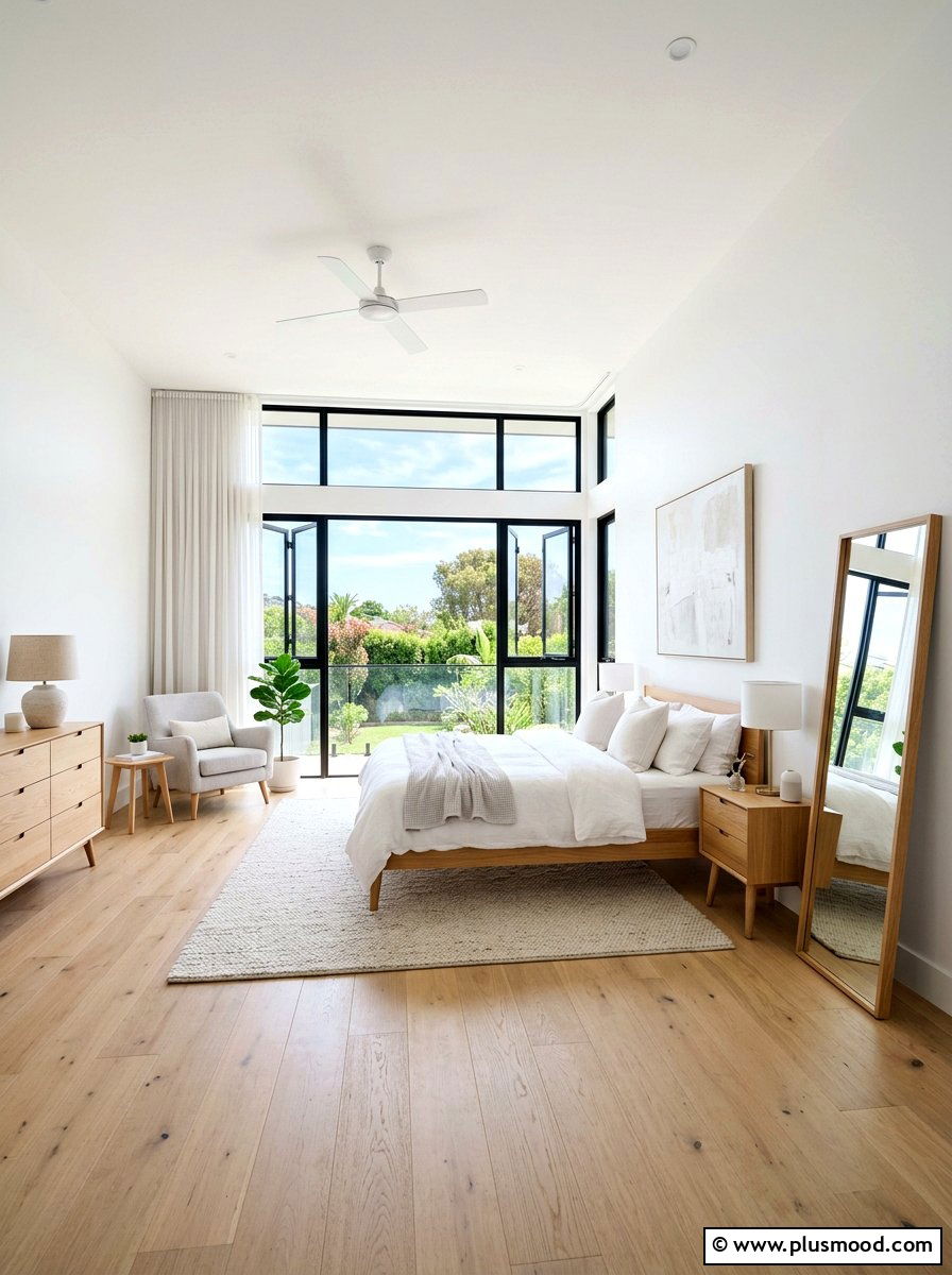 Bright Airy Bedroom - 25 summer bedroom ideas