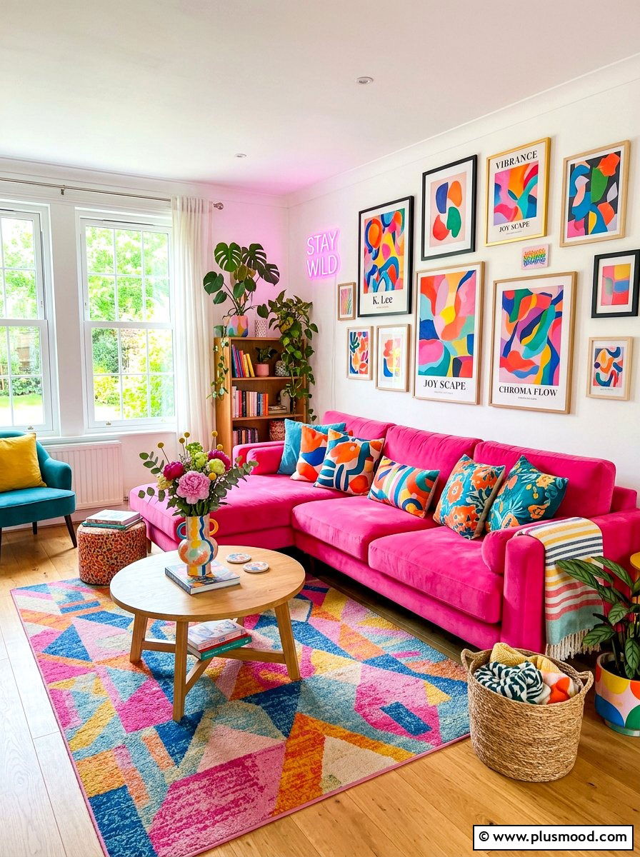 Bright Color Sofa Decor - 25 summer sofa styling ideas