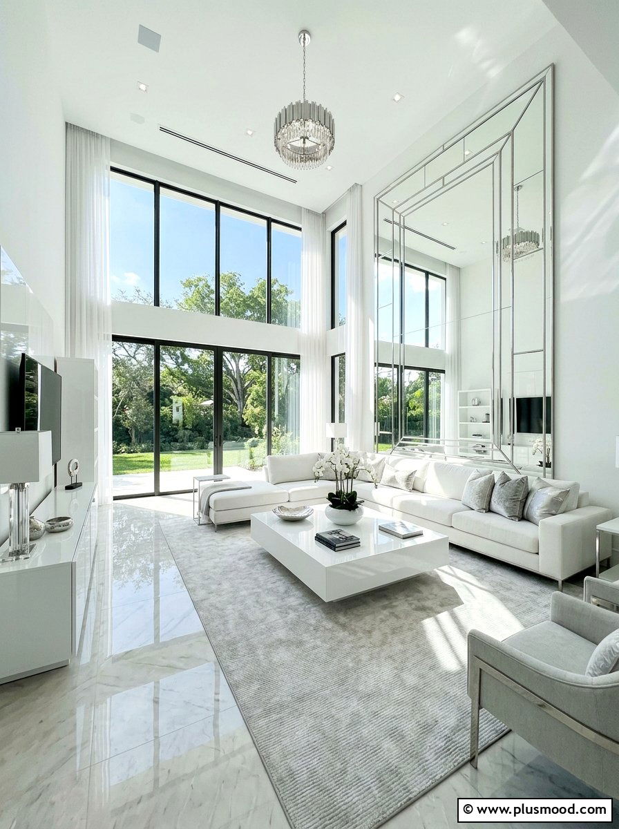 Bright Living Room - 25 summer entertaining living room ideas