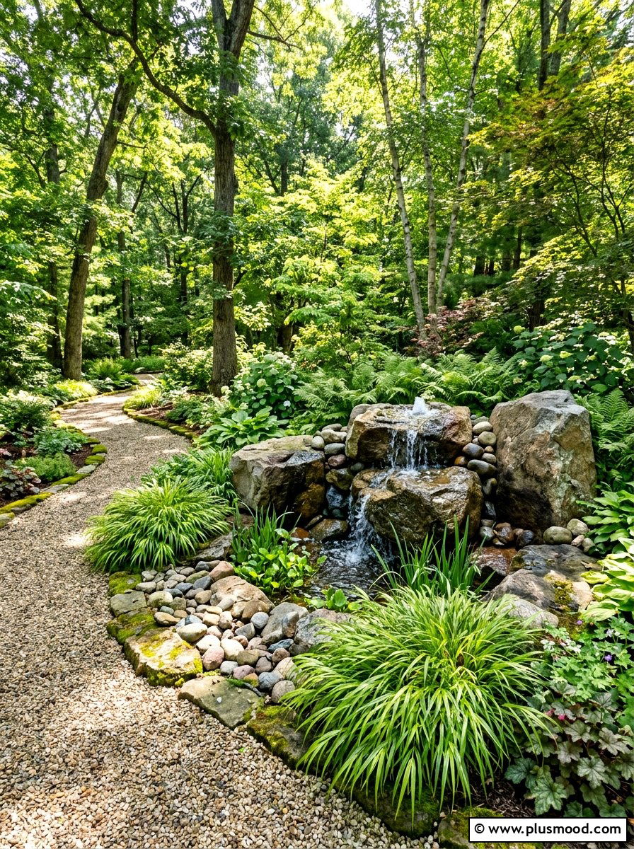 Bubbling Rock Fountain - 25 summer fountain ideas for backyard