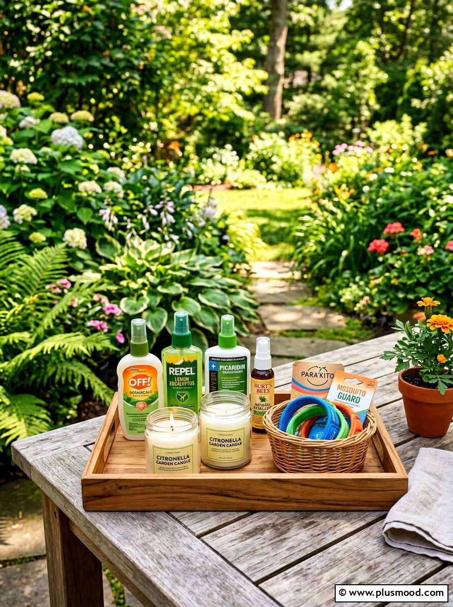Bug Repellent Station - 25 summer movie night backyard ideas