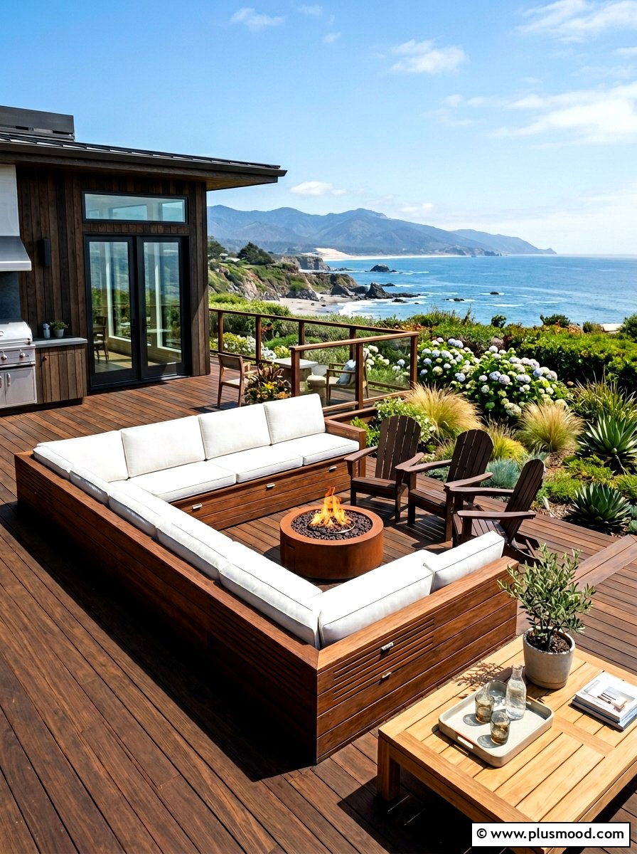 Built In Bench Seating - 25 summer compact outdoor living ideas