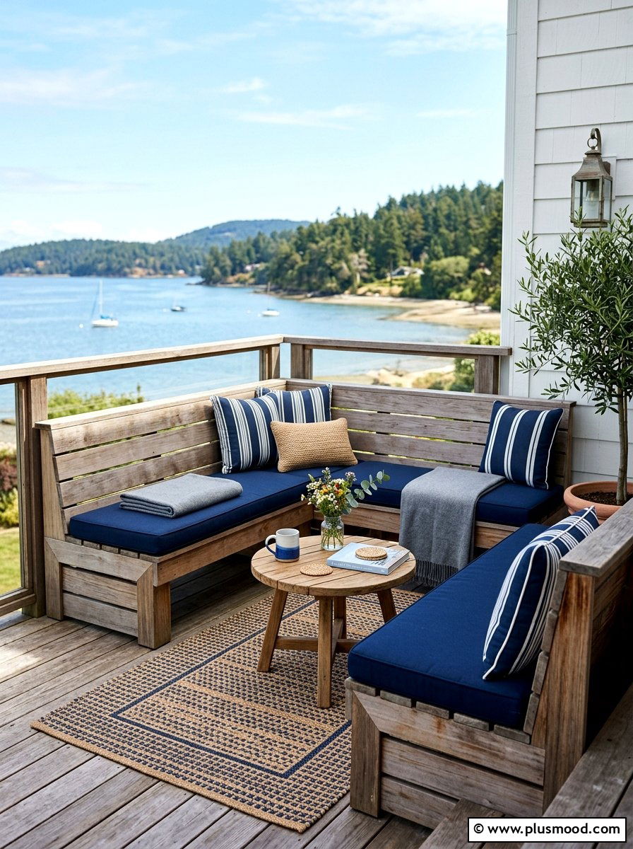 Built In Deck Seating For Small Spaces - 25 small backyard ideas with raised deck