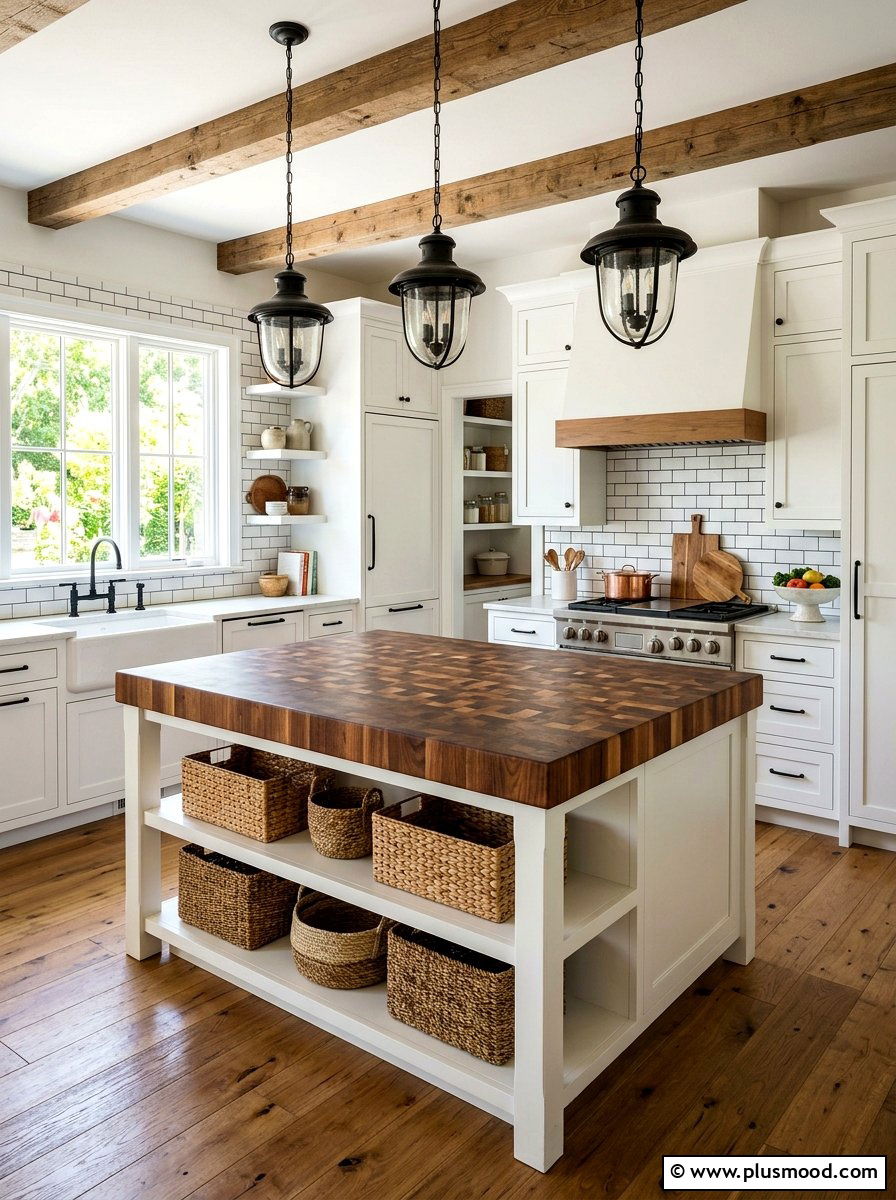 Butcher Block - 25 summer kitchen refresh ideas