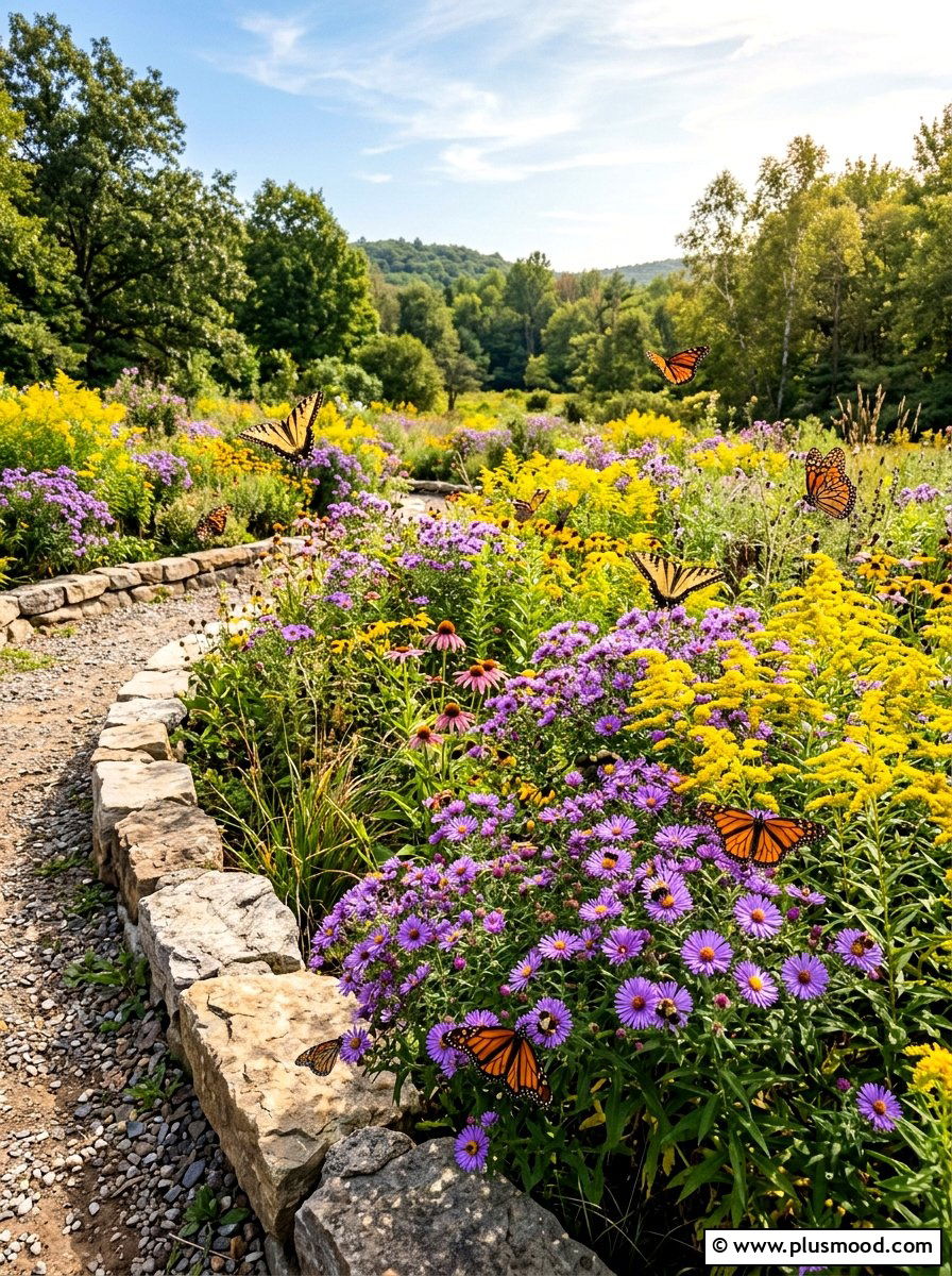 Butterfly And Bee Habitat - 25 late summer garden ideas