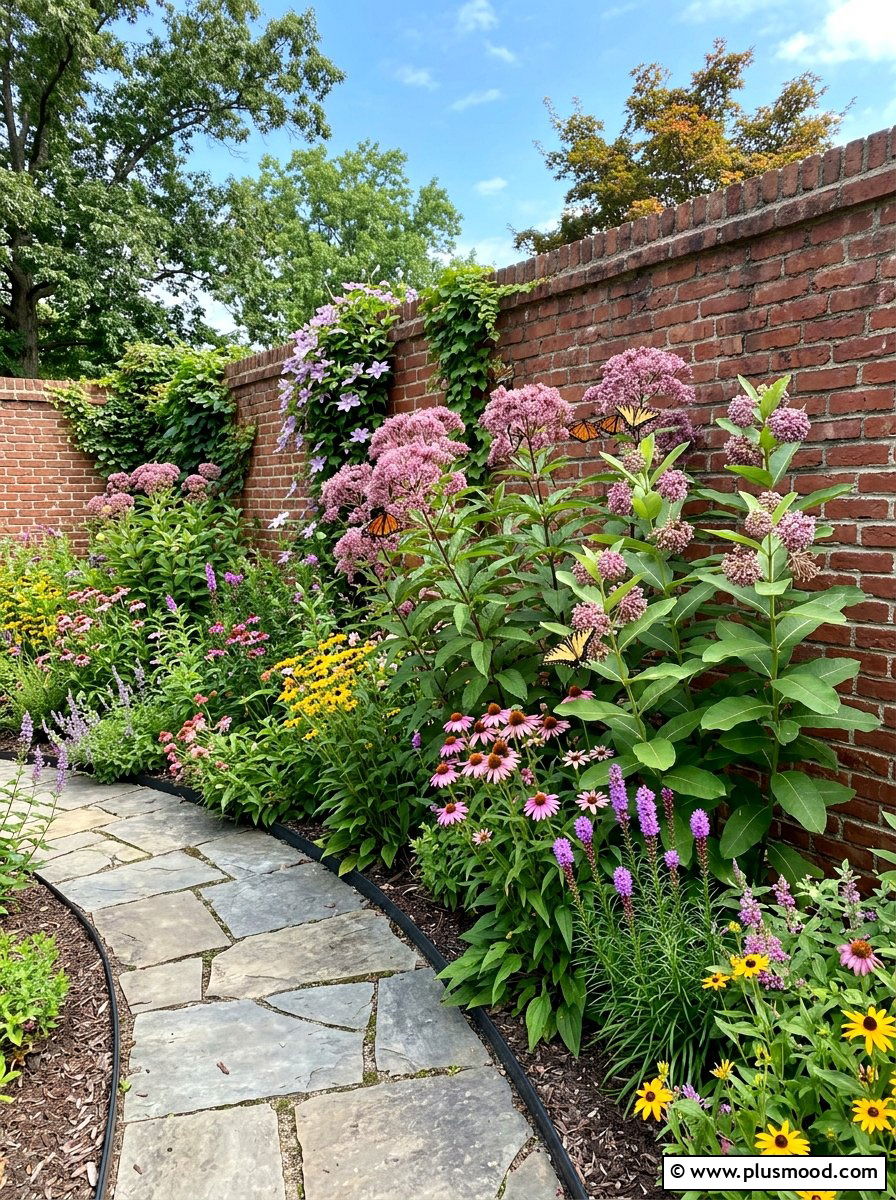 Butterfly Pollinator Garden - 25 small backyard ideas with native plants
