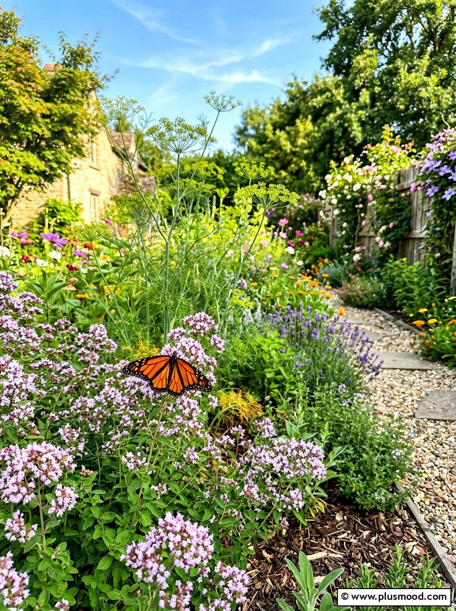 Butterfly herb garden - 25 summer herb garden ideas