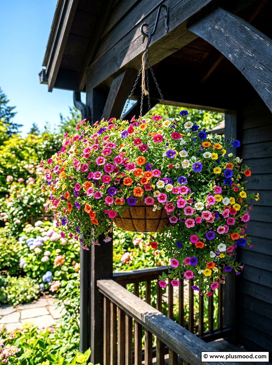Calibrachoa Million Bells Basket - 25 summer container flower ideas
