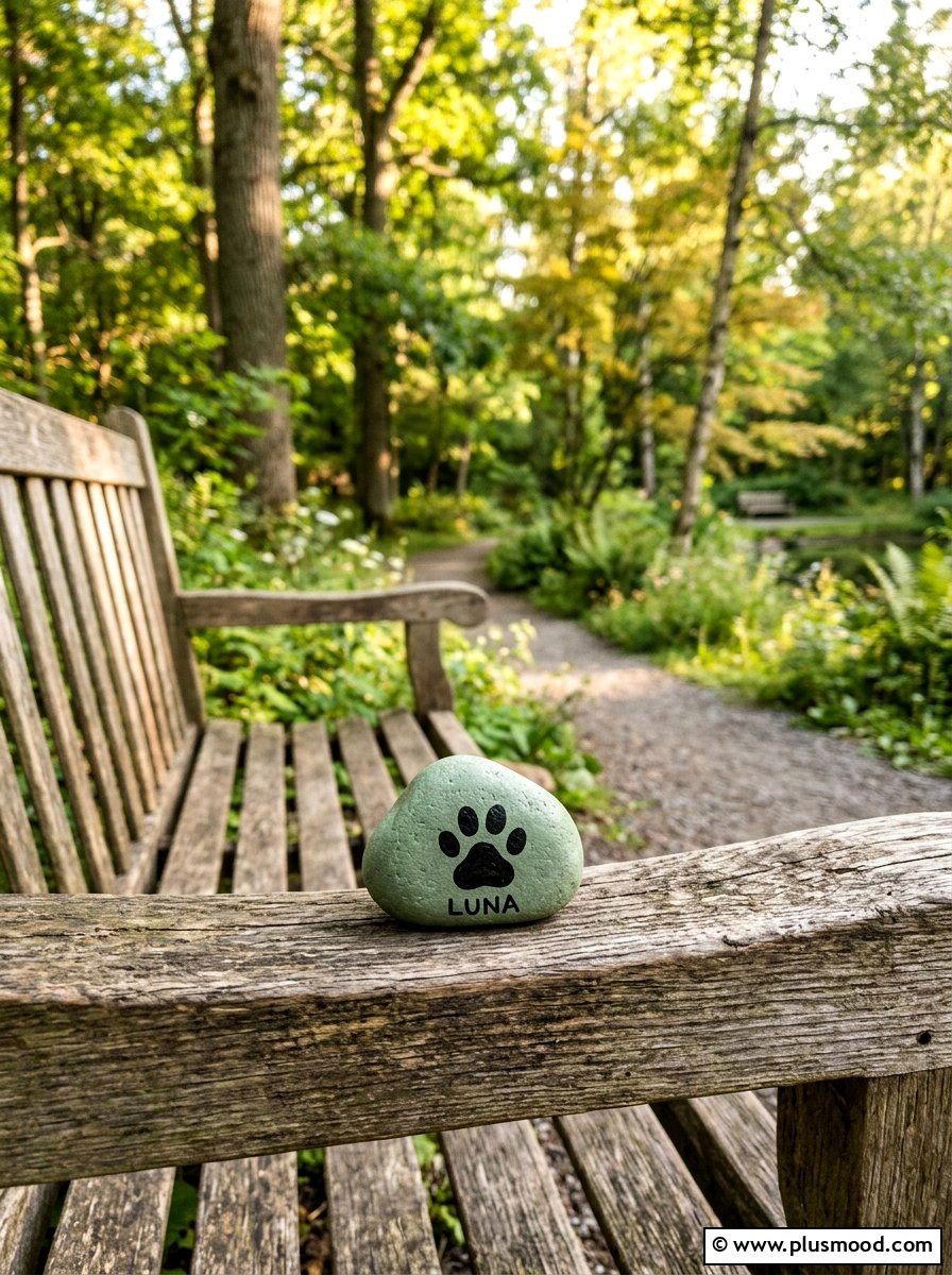Cat Paw Print - 25 painted rock ideas with cats