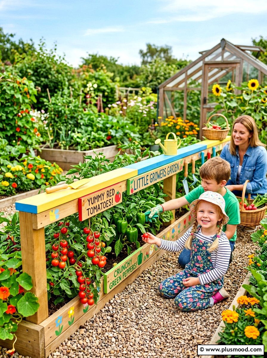 Child Friendly Vegetable Rail - 25 summer porch rail planter ideas