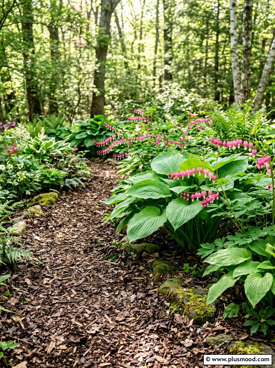 Chopped leaf mulch - 25 summer mulch ideas for summer landscaping