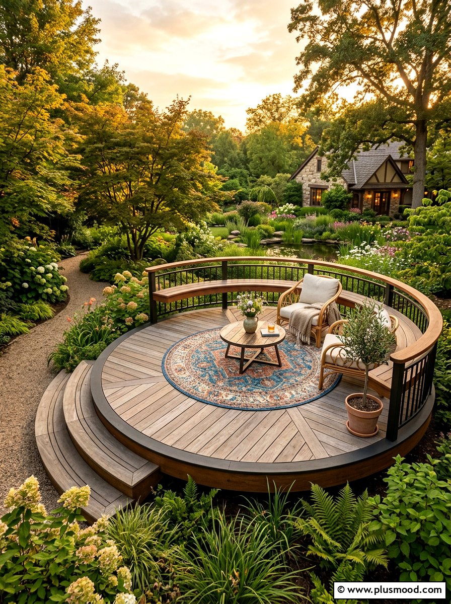 25 Small Backyard Ideas With Raised Deck for Elevated Style