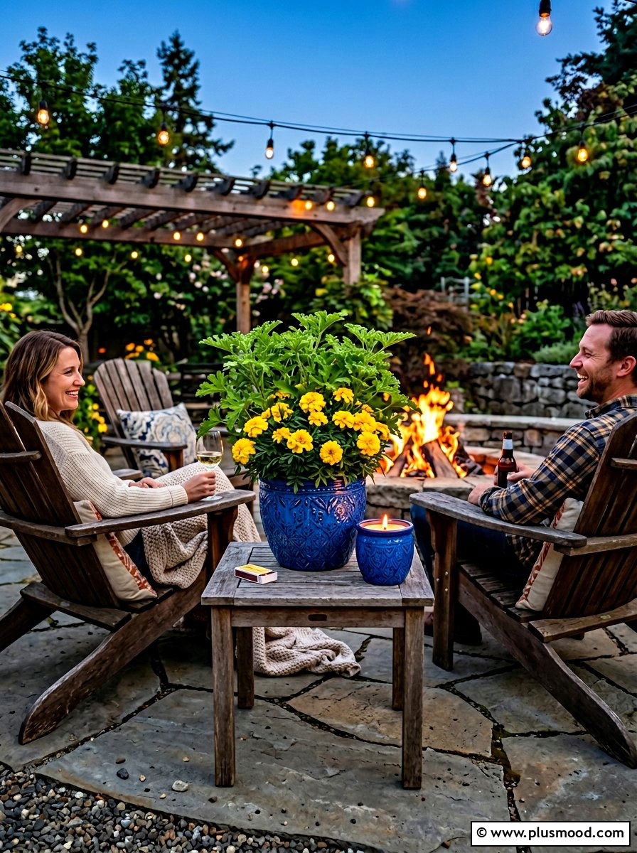 Citronella Mosquito Repellent Pots - 25 summer patio planter ideas