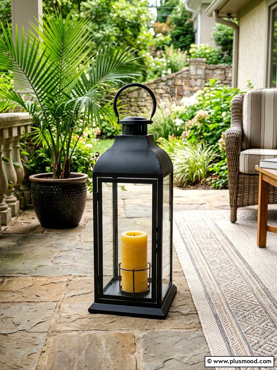 Citronella Patio Lantern - 25 summer citronella decor ideas