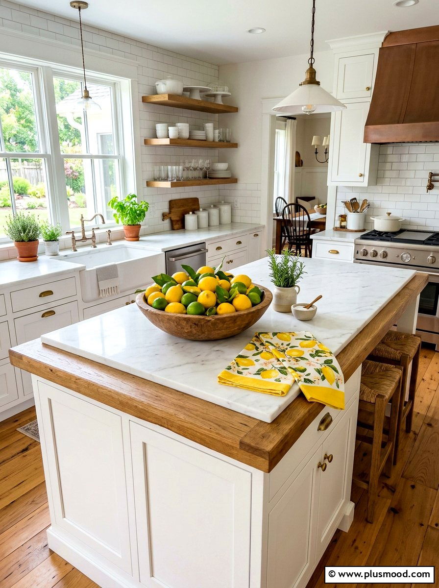 Citrus Decor - 25 summer kitchen refresh ideas