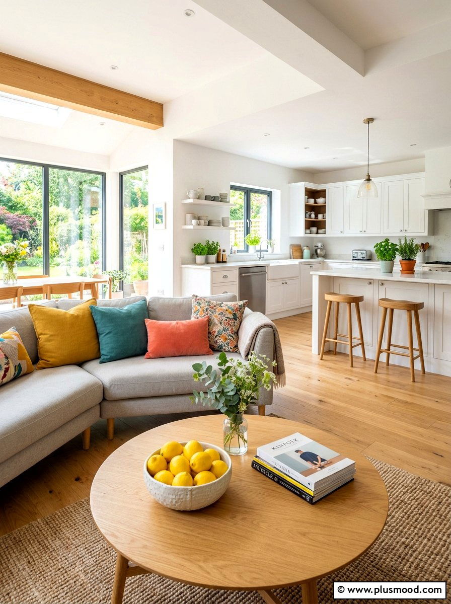 Citrus Fruit Display - 25 summer coffee table decor ideas