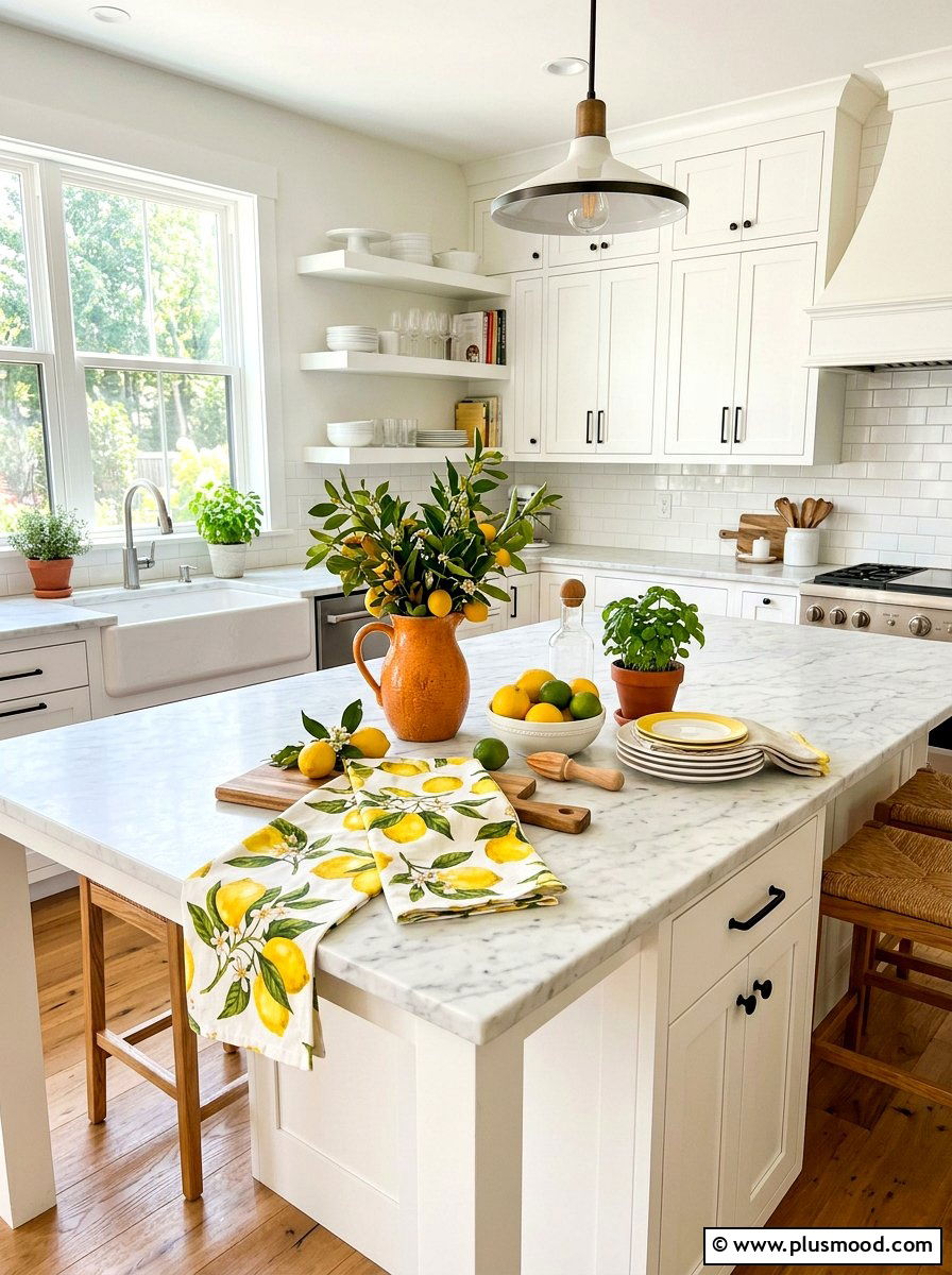 Citrus Kitchen Accessories - 25 summer home decor ideas
