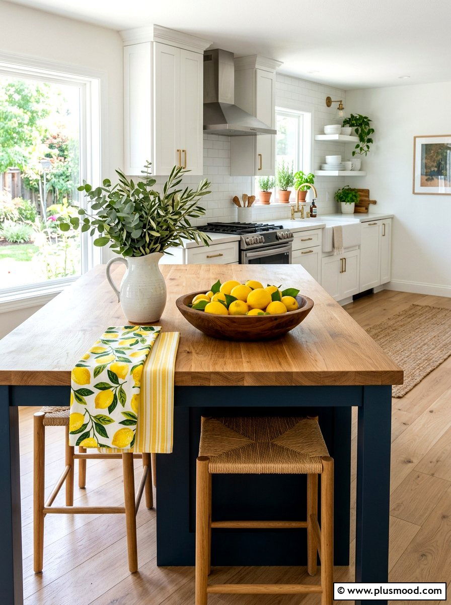 Citrus Kitchen Decor - 25 simple summer home decor ideas