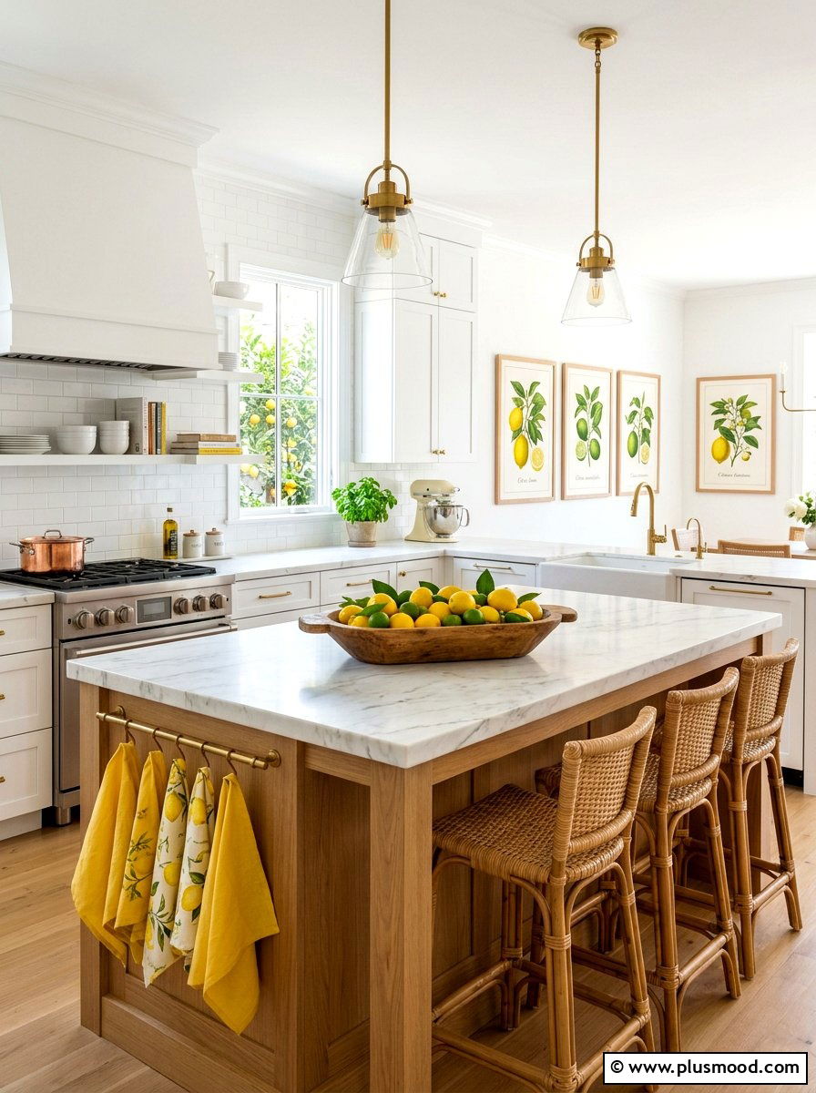 Citrus Kitchen Decor - 25 summer kitchen styling ideas