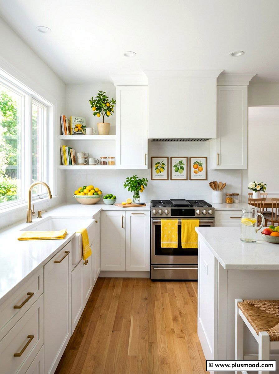 Citrus Kitchen Decor - 25 easy summer home ideas