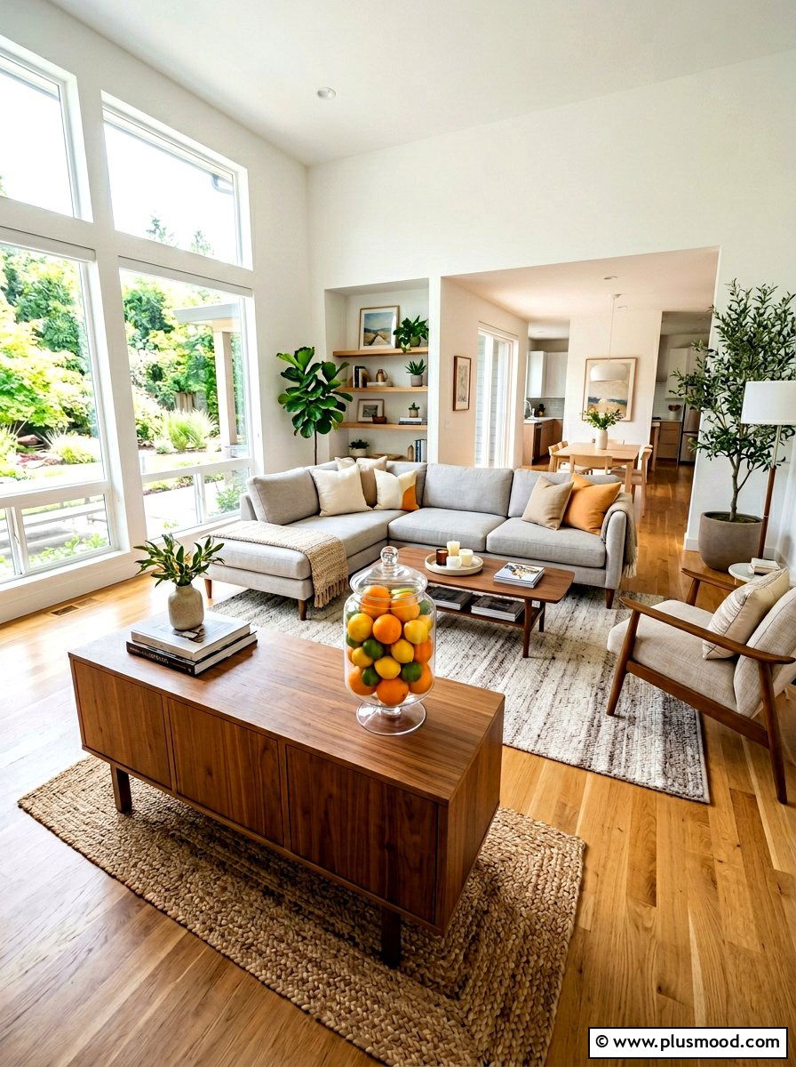 Citrus Summer Centerpiece - 25 summer centerpiece ideas for living room