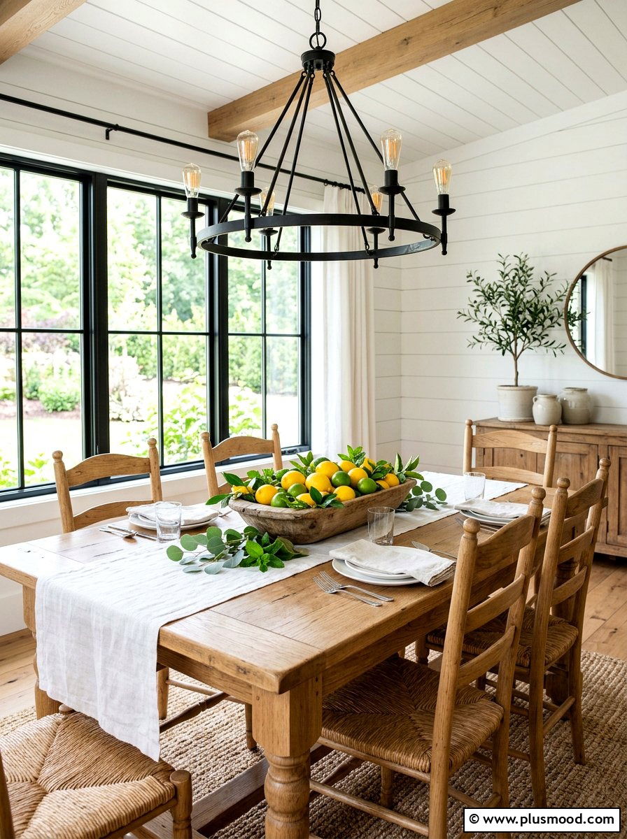 Citrus Table Centerpiece - 25 easy summer home decor ideas