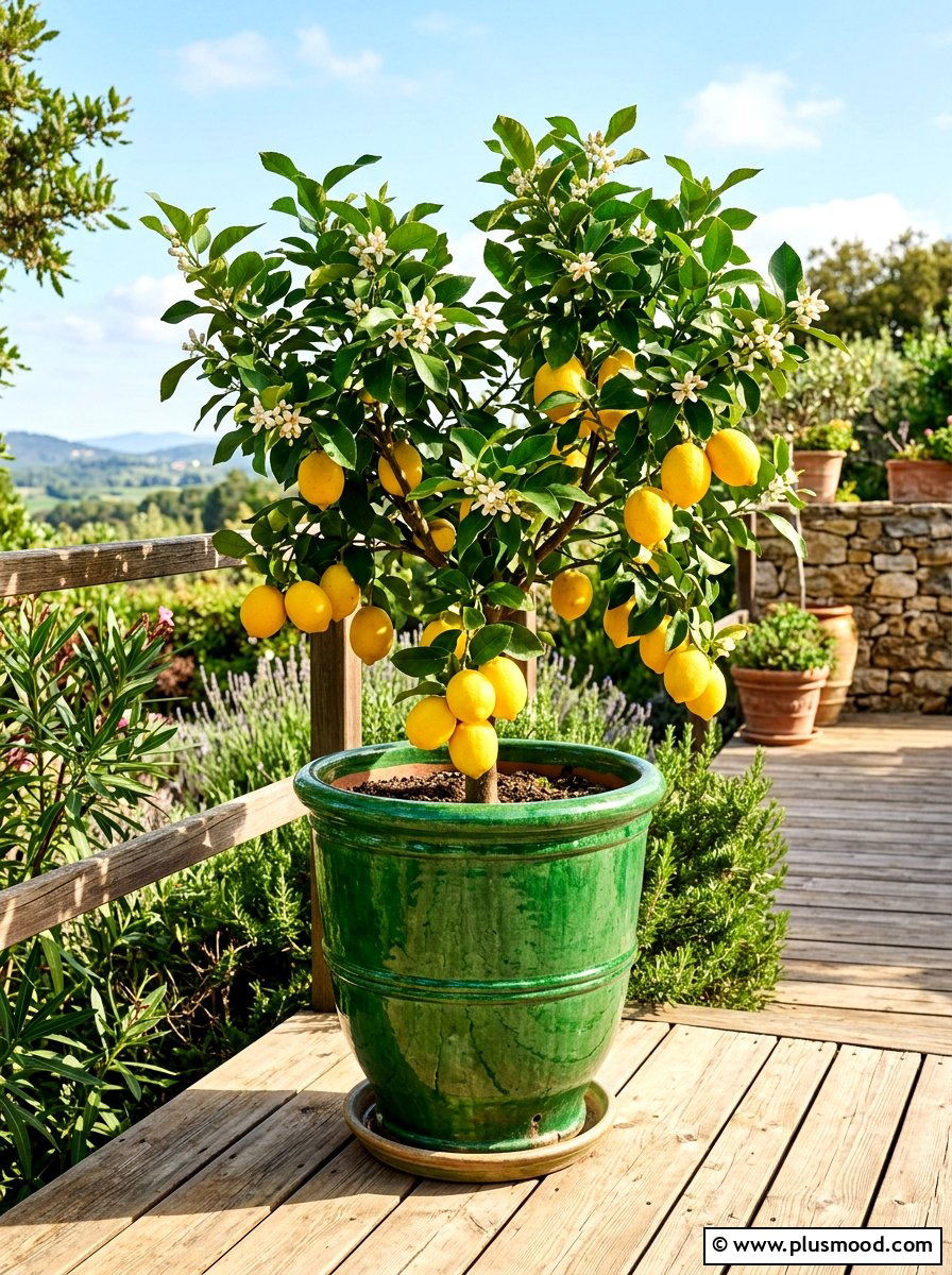 Citrus Tree Planter - 25 summer large planter ideas