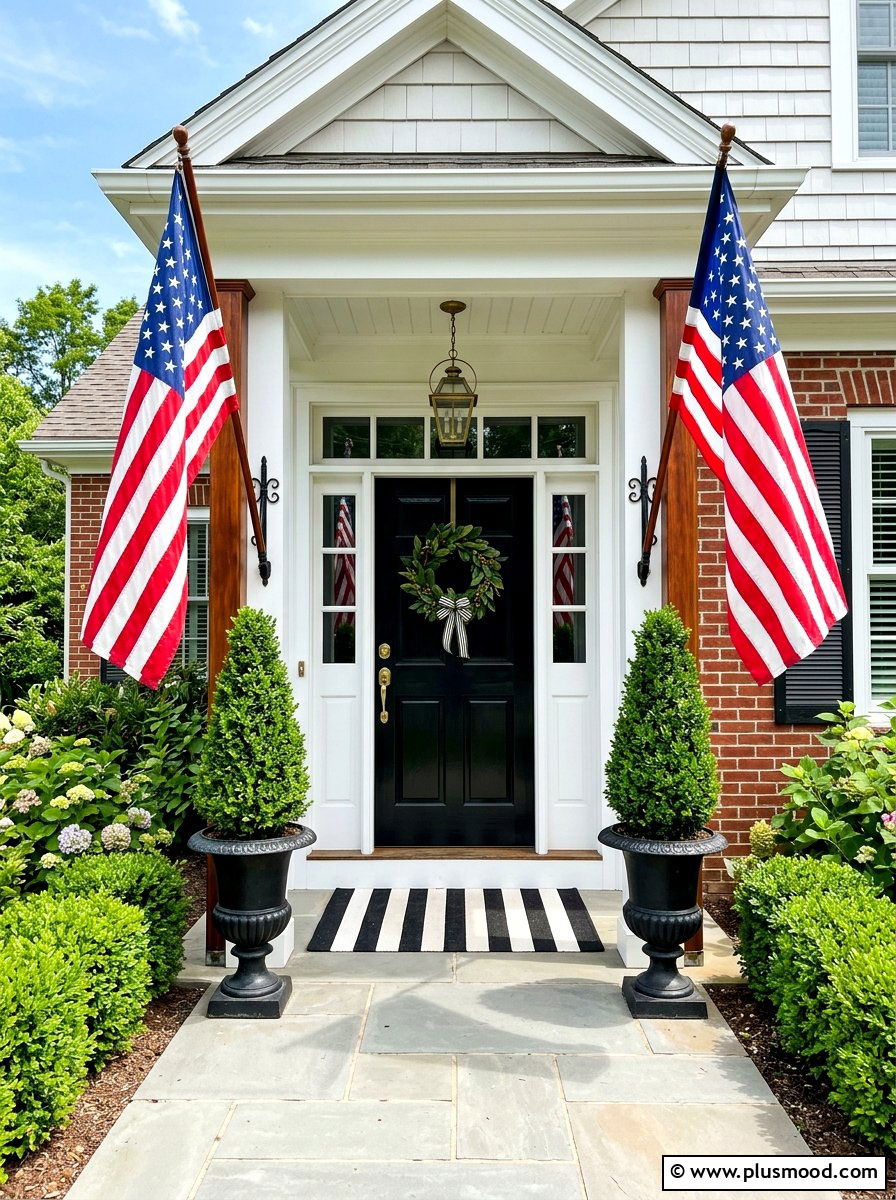Classic Flag Entryway