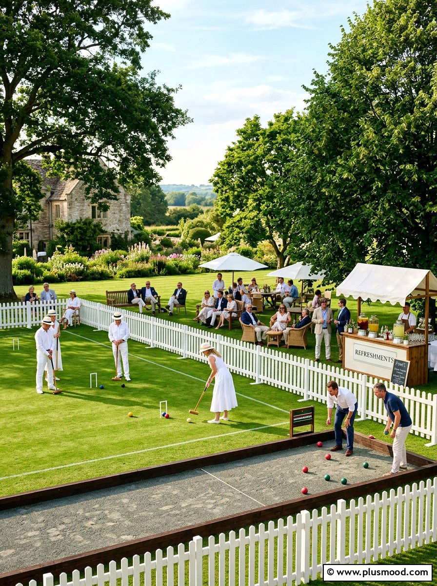 Classic Lawn Tournament - 25 summer outdoor birthday party ideas