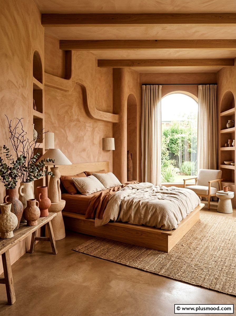 Clay Bedroom - 25 summer bedroom color ideas