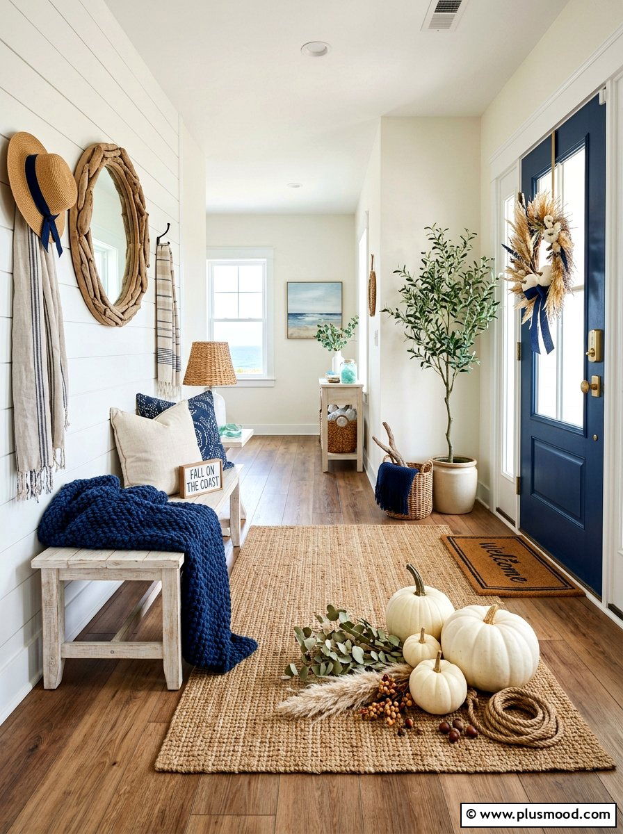 25 Summer to Fall Entryway Ideas for a Warm Welcome
