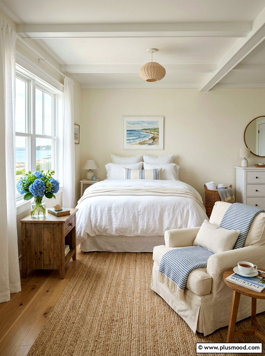 Coastal Grandmother Bedroom - 25 beachy summer bedroom ideas