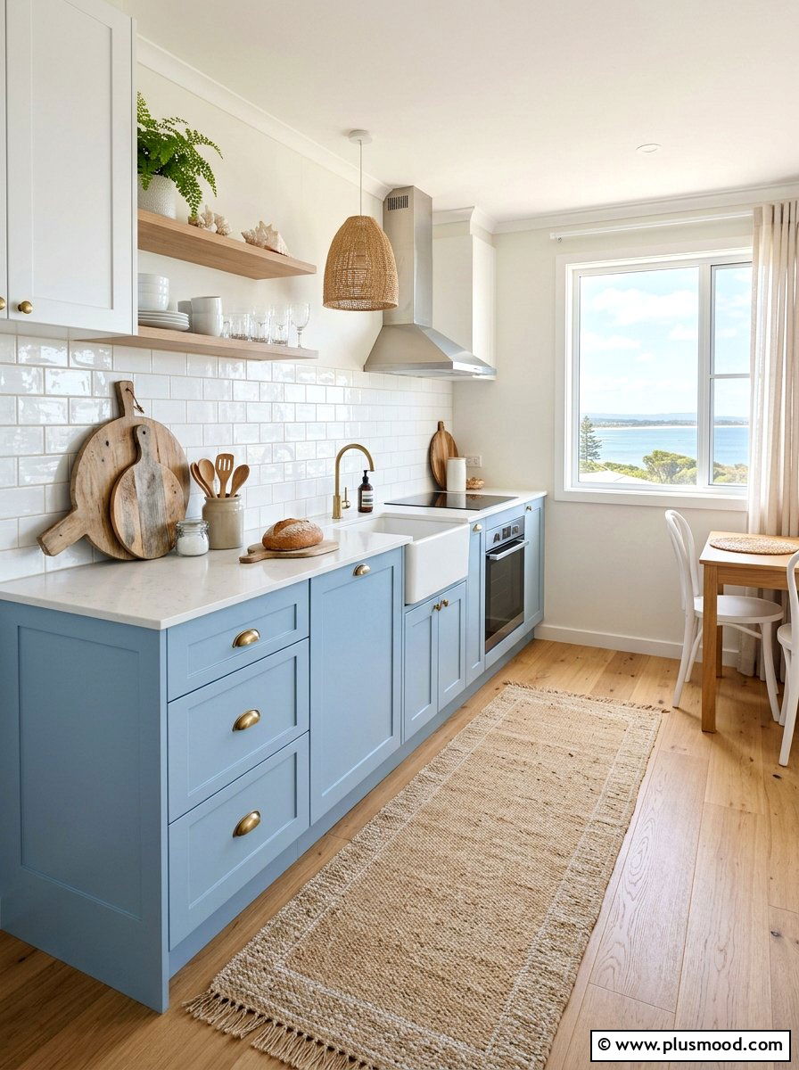 Coastal Kitchen Style - 25 summer small kitchen decor ideas