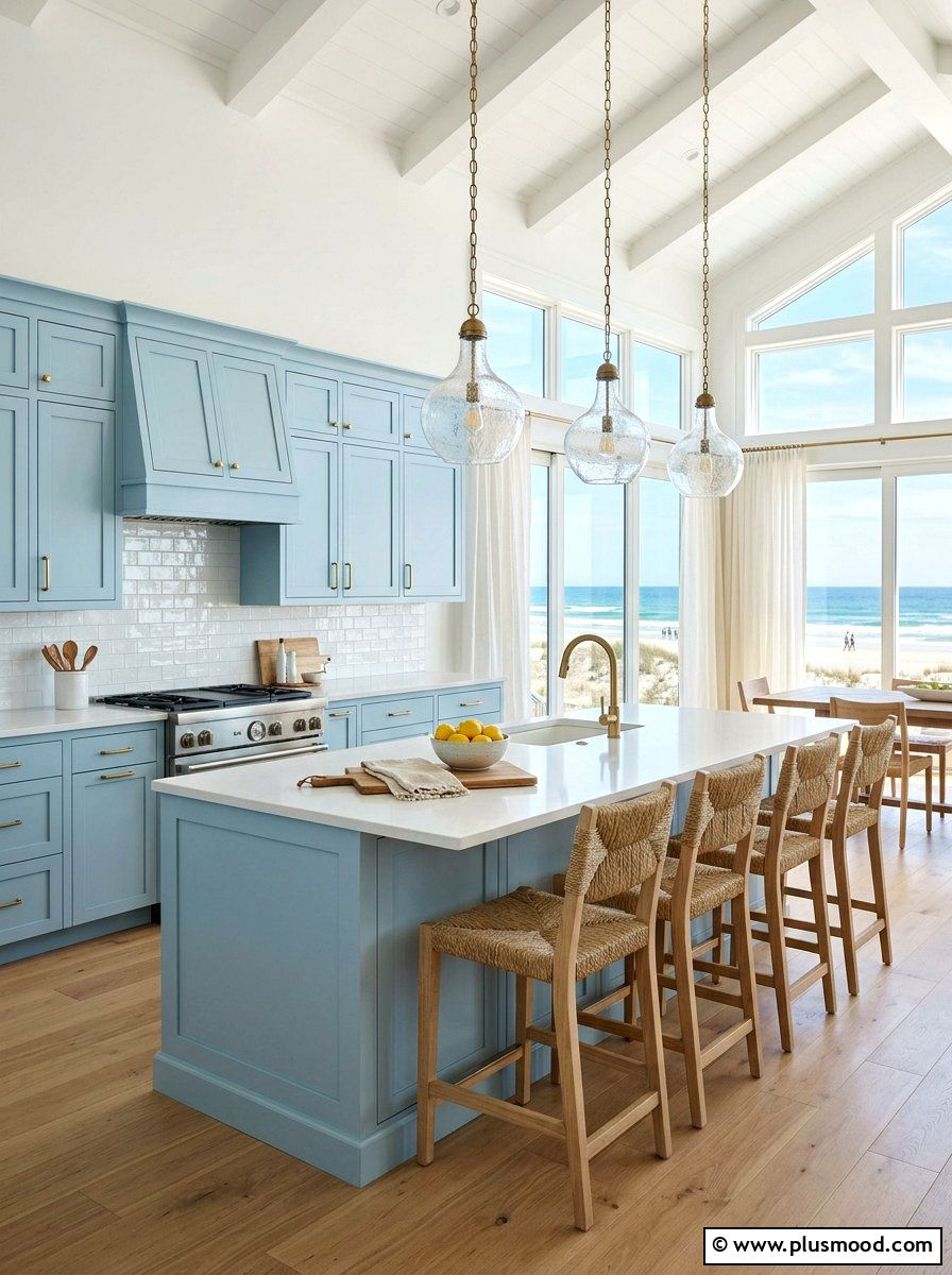 Coastal Kitchen Style - 25 best summer kitchen decor ideas