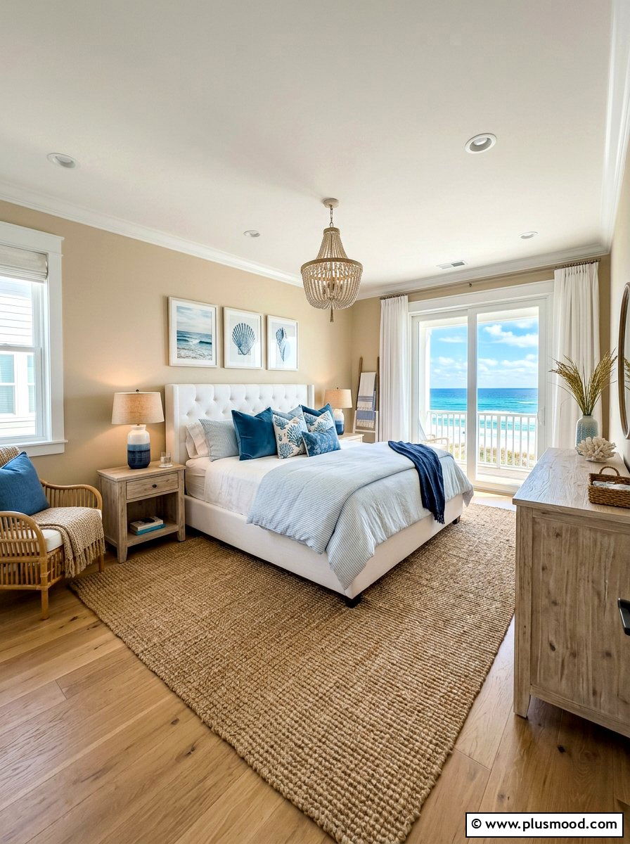 Coastal Master Bedroom - 25 summer bedroom ideas