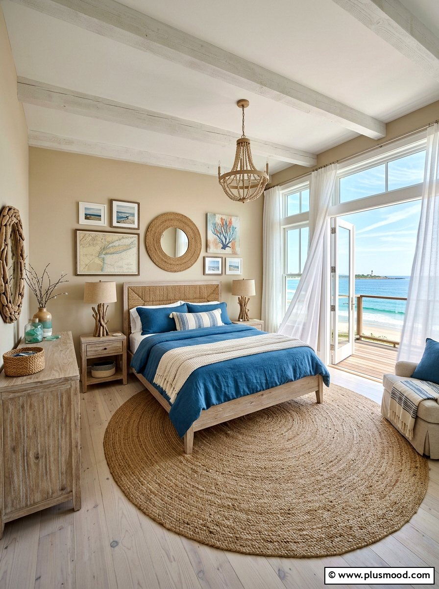 Coastal Master Bedroom - 25 summer room decor ideas