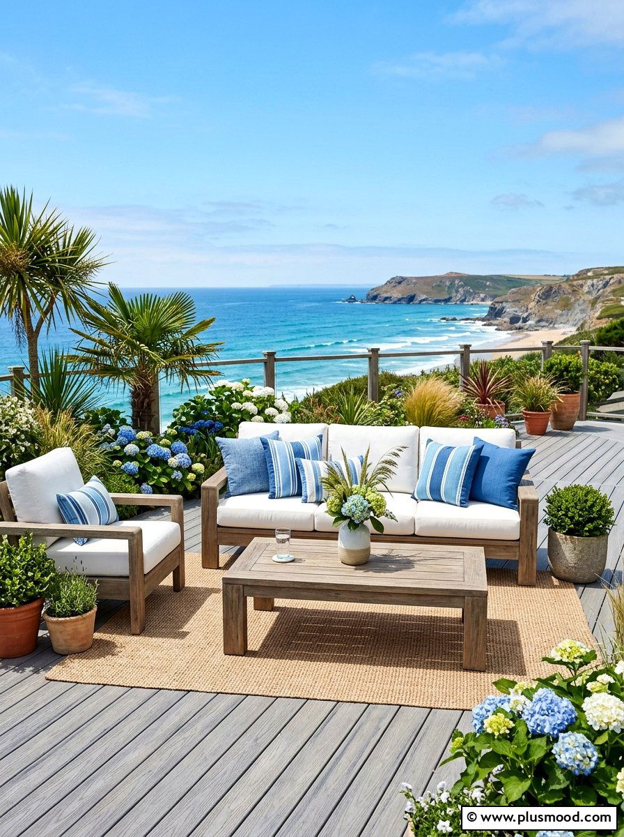 Coastal Patio Furniture - 25 summer coastal patio ideas
