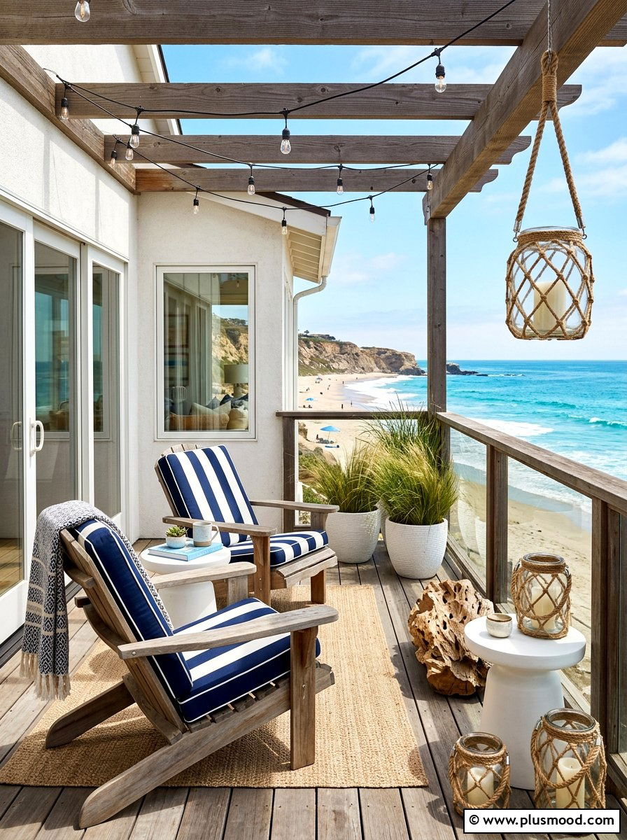 Coastal Patio - 25 summer patio decor ideas