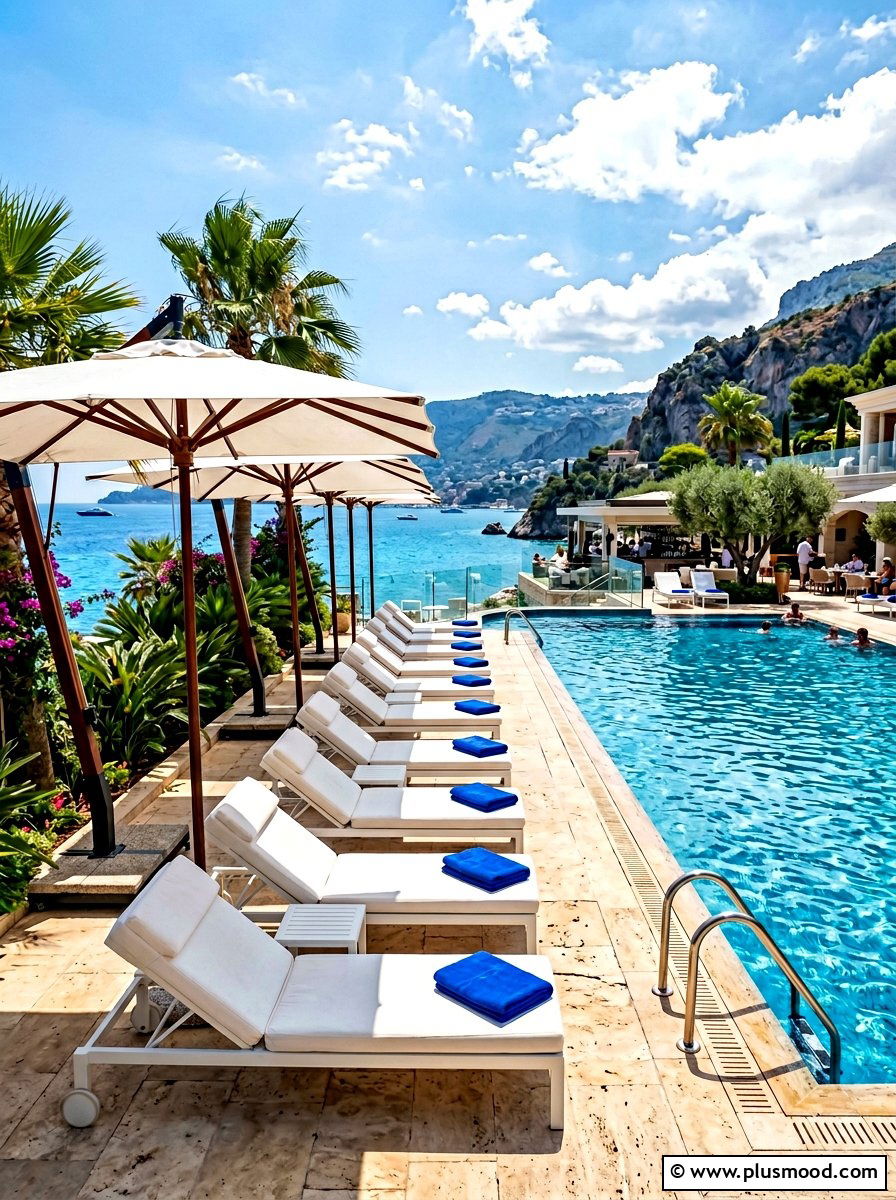 Coastal Poolside Lounge - 25 summer coastal patio ideas