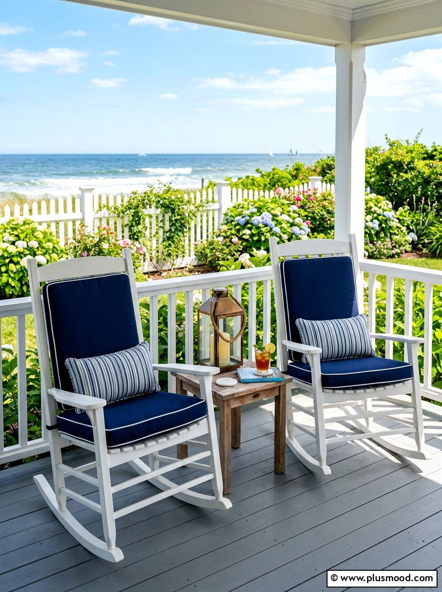 Coastal Rocking Chair Set