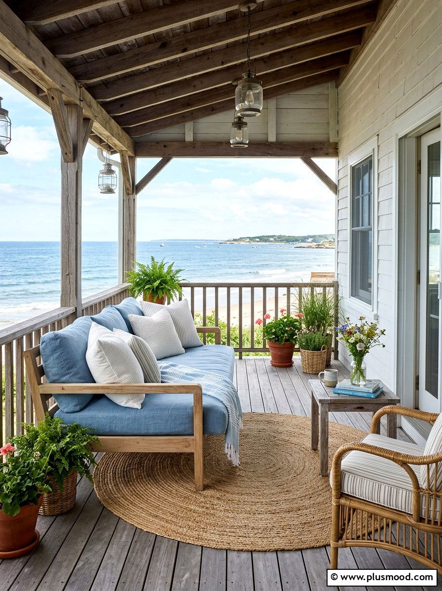 Coastal Rustic Furniture - 25 summer rustic front porch ideas